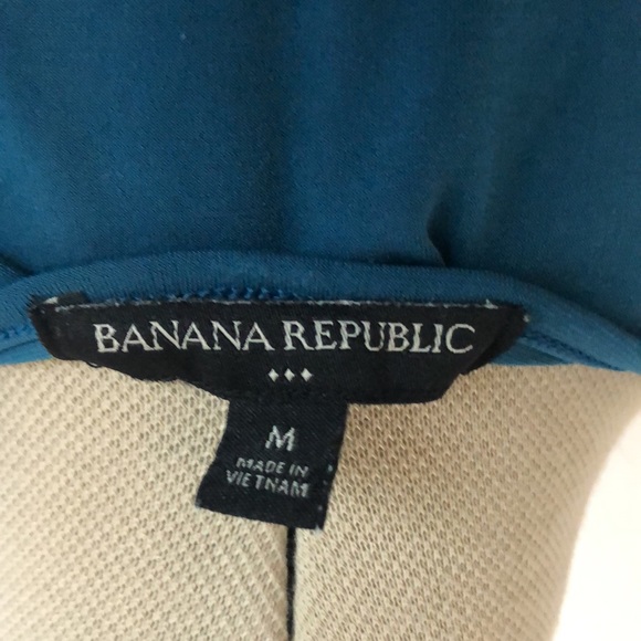 Banana Republic Peacock Blue Blouse - Picture 3 of 4